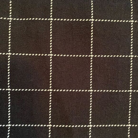 OLD Navy academia Black plaid Pixie Tuxedo Skinny cropped flat front dress pant - Picture 6 of 9